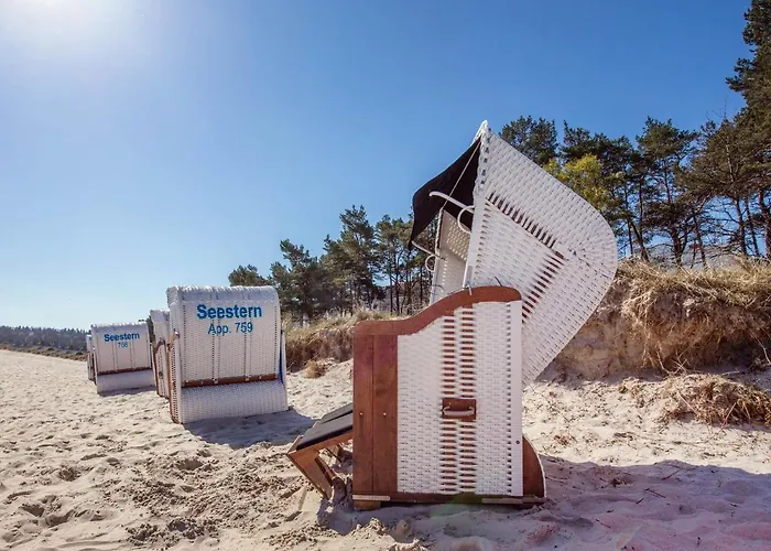 Strandvillen Binz - Ferienwohnung Mit Meerblick, 1 Schlafzimmer, Sauna Und Balkon Sv-712